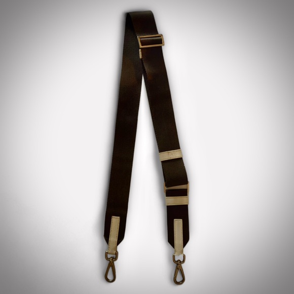 Authentic Prada Dark Brown and White Shoulder/ Crossbody Strap - Picture 2 of 6